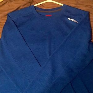 Mens size medium karbon long sleeve shirt